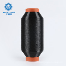 Hight quality bright dope dyed black 30D/1F 100%Polyester Monofilament pet Yarn manufacture